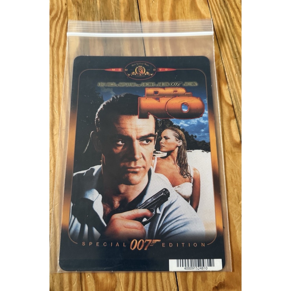 MOVIE BACKER CARD ~  5.5"‎ x 8" MINI POSTER ~ 007 DR. NO